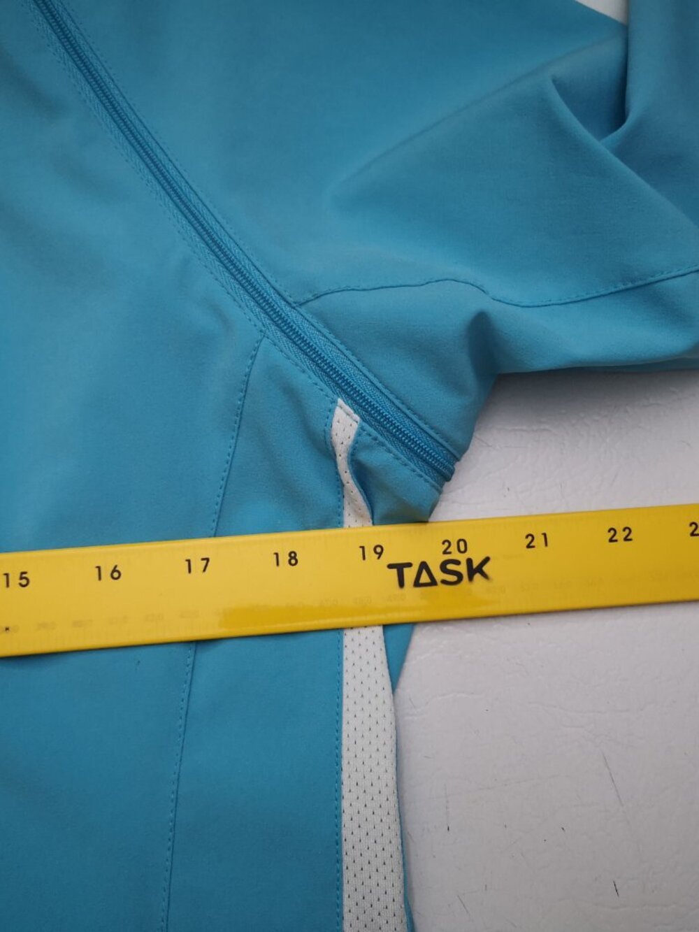 The North Face Ladies Size Large Turquoise Removable Sleeves Full Zip Jacket - Picture 12 of 15